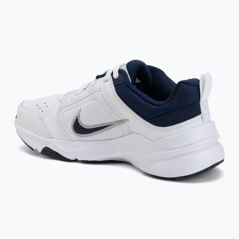 Кросівки для тренувань чоловічі Nike Defy All Day white/metallic silver/midnight navy 3