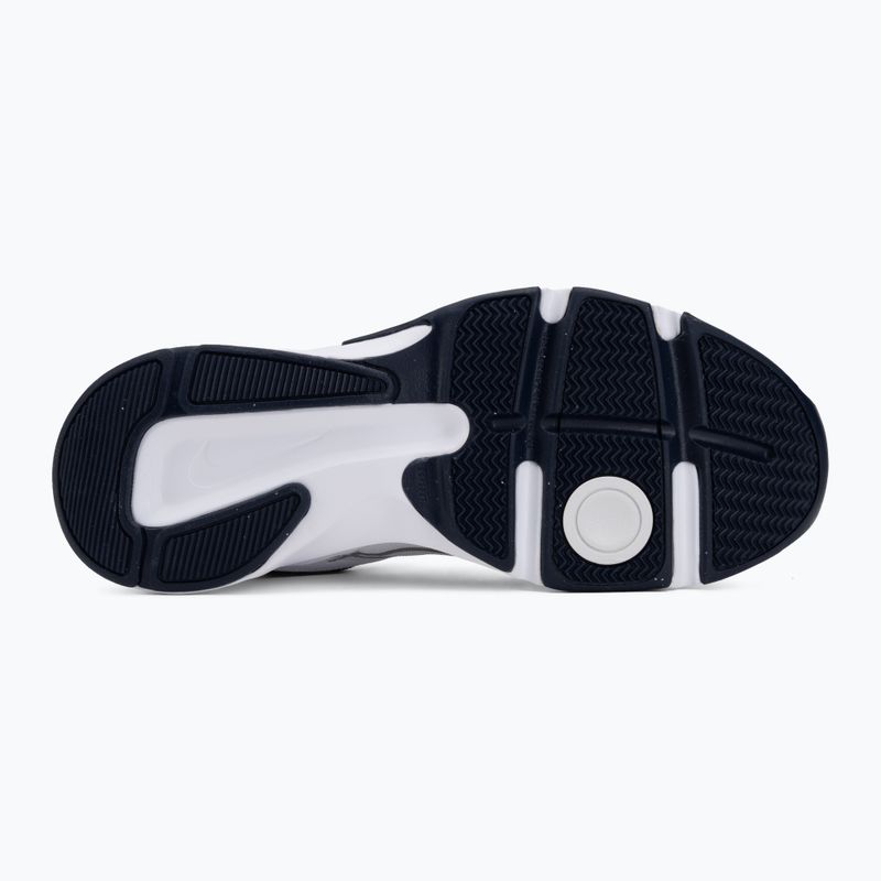 Кросівки для тренувань чоловічі Nike Defy All Day white/metallic silver/midnight navy 4