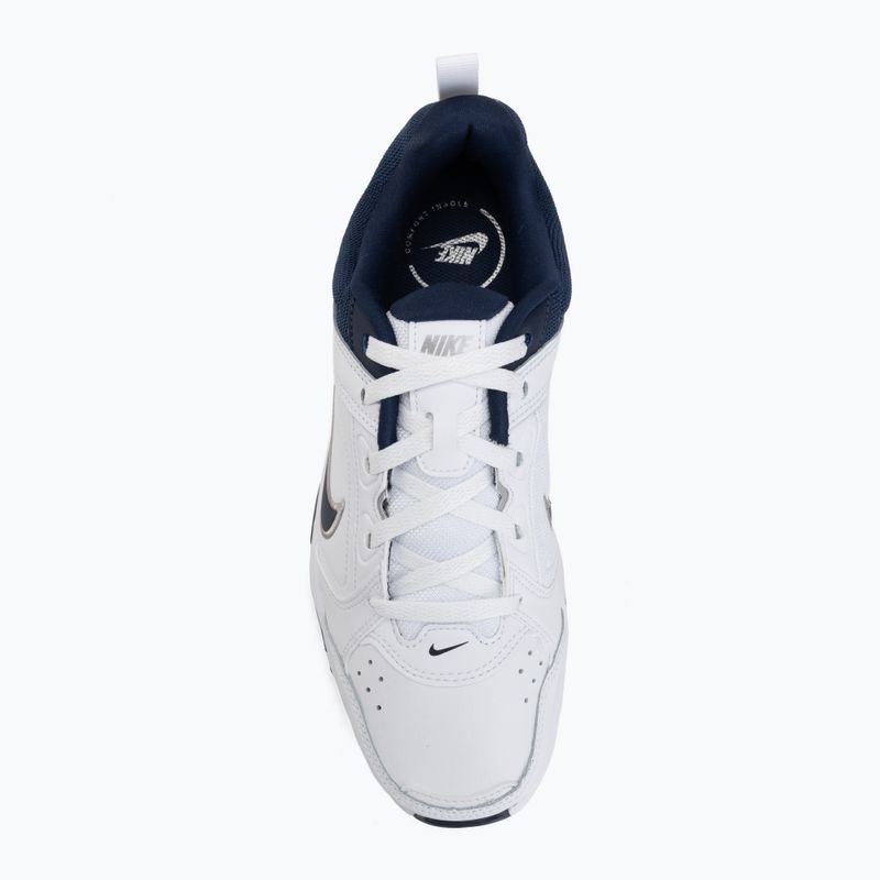 Кросівки для тренувань чоловічі Nike Defy All Day white/metallic silver/midnight navy 5