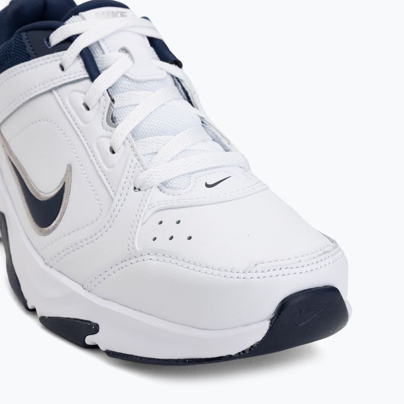 Кросівки для тренувань чоловічі Nike Defy All Day white/metallic silver/midnight navy 7