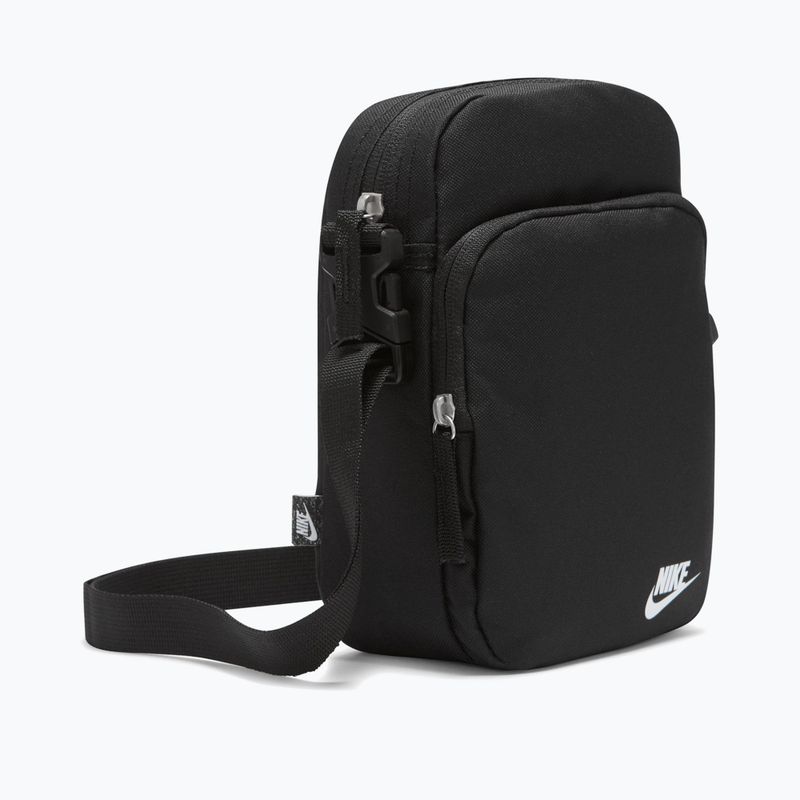 Сумка-бананка Nike Heritage 4 л black/black/white 2
