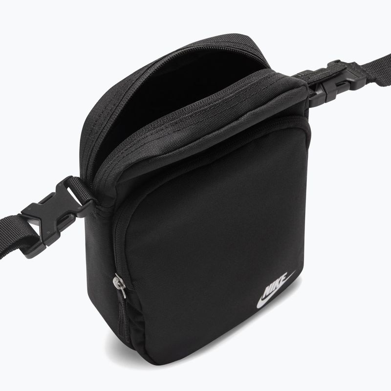 Сумка-бананка Nike Heritage 4 л black/black/white 4