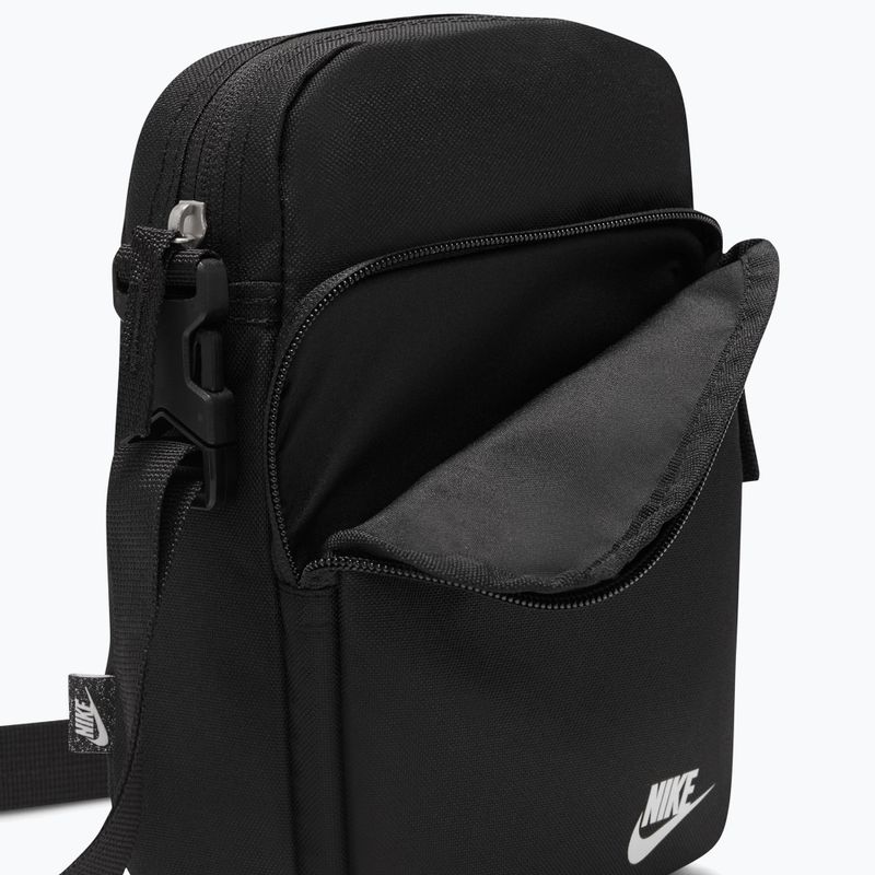 Сумка-бананка Nike Heritage 4 л black/black/white 5