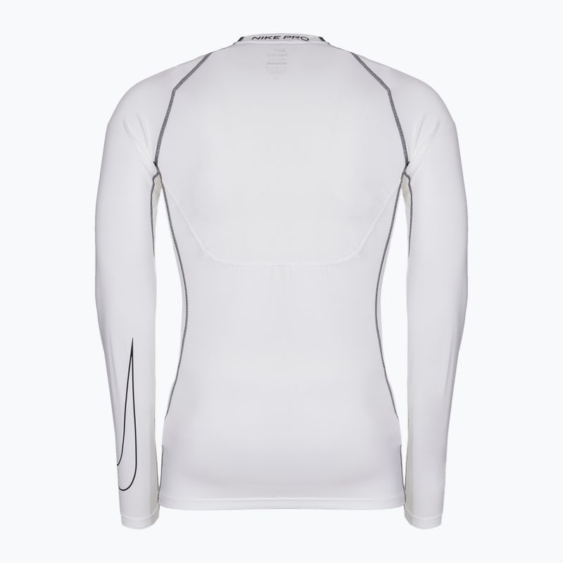 Лонгслів тренувальний чоловічий  Nike Pro Dry-Fit Tight Top білий DD1990-100 2