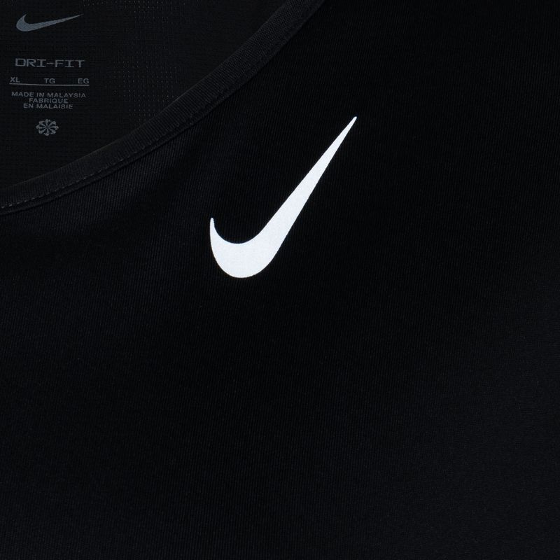 Жіноча бігова футболка Nike Dri-Fit Race чорна 3