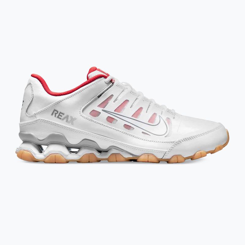 Кросівки для тренувань чоловічі Nike Reax 8 Tr Mesh white/white/wolf grey/chile red 8