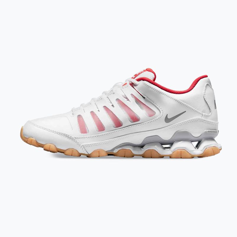 Кросівки для тренувань чоловічі Nike Reax 8 Tr Mesh white/white/wolf grey/chile red 9