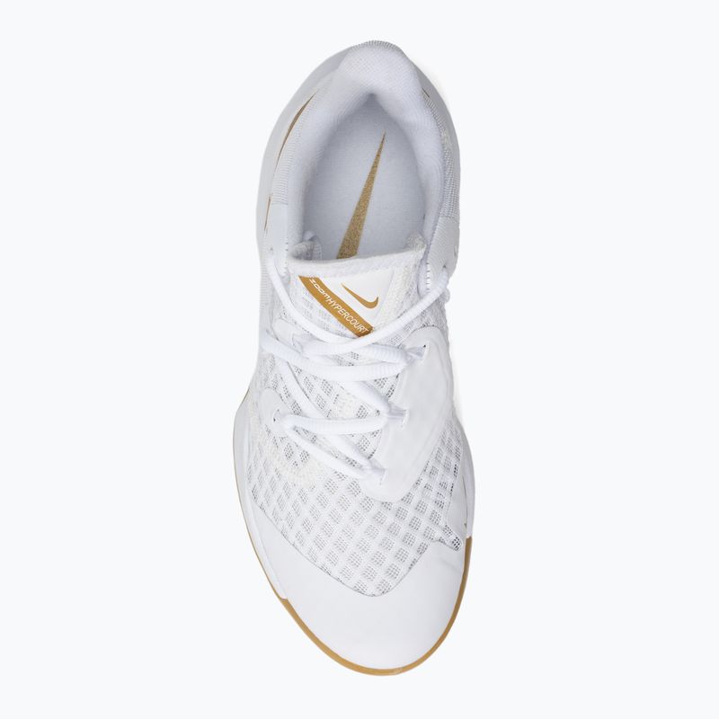 Взуття для волейболу Nike Zoom Hyperspeed Court SE білий/золотий 5