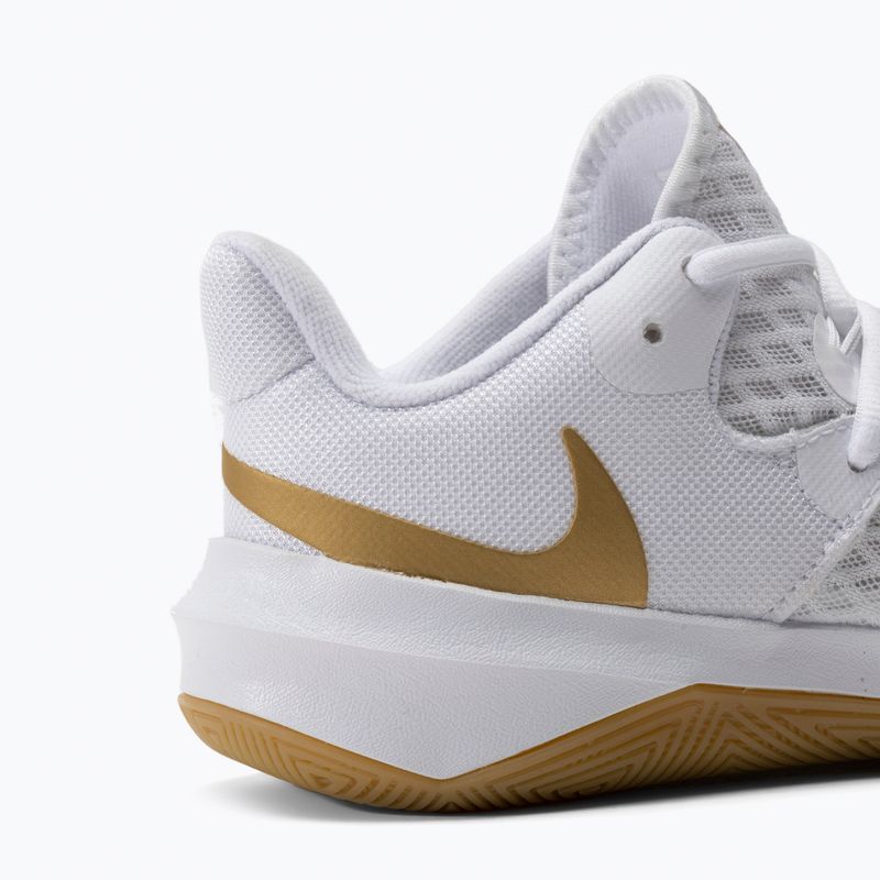 Взуття для волейболу Nike Zoom Hyperspeed Court SE білий/золотий 8