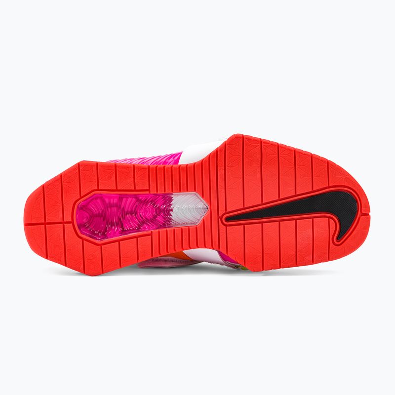 Кросівки для важкої атлетики Nike Romaleos 4 Olympic Colorway white/black/bright crimson 5
