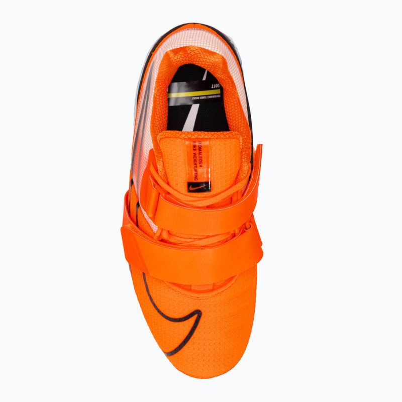 Кросівки для важкої атлетики Nike Romaleos 4 orange/black/white 5