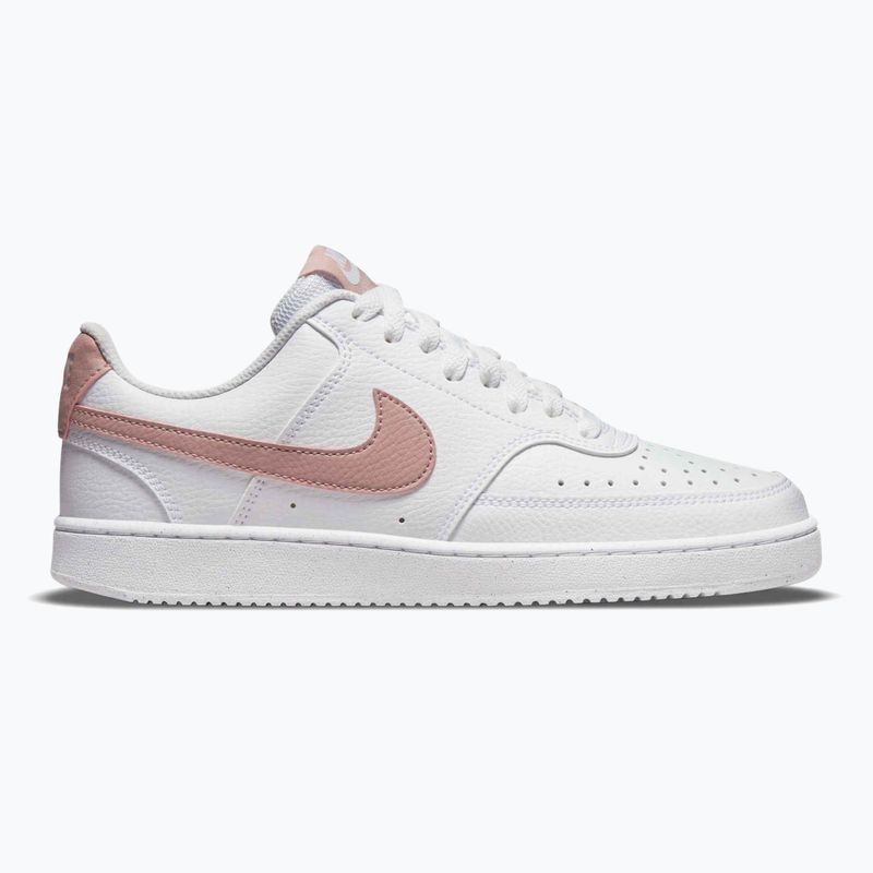 Кросівки жіночі Nike Court Vision Low Next Nature white/pink oxford