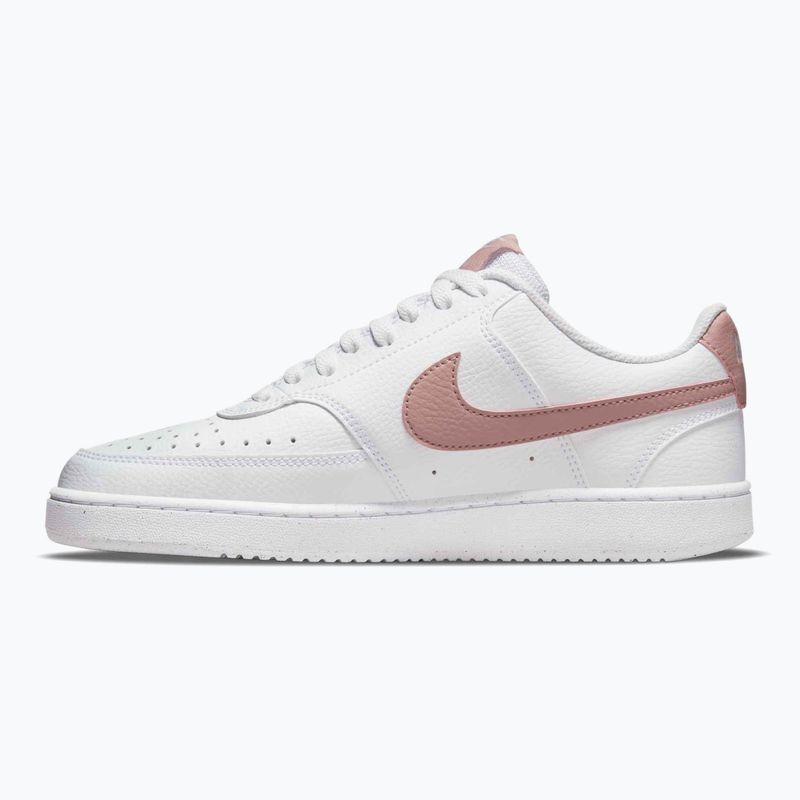 Кросівки жіночі Nike Court Vision Low Next Nature white/pink oxford 2