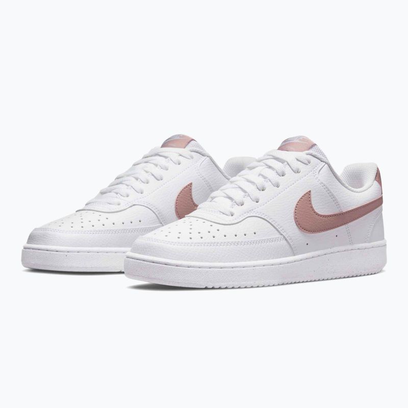 Кросівки жіночі Nike Court Vision Low Next Nature white/pink oxford 3