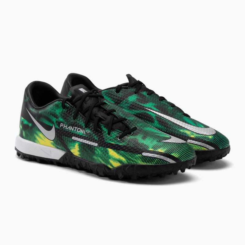 Футбольні бутси чоловічі Nike Phantom GT2 Academy SW TF чорні DM0725-003 5