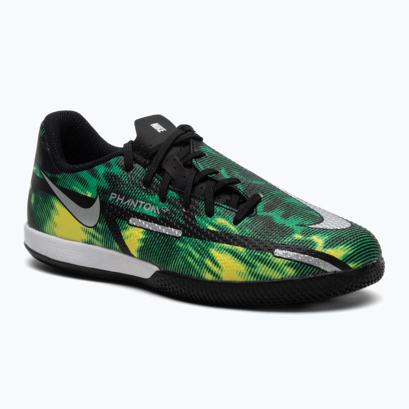 Футбольні бутси дитячі Nike Phantom GT2 Academy SW IC Jr зелені DM0749-003