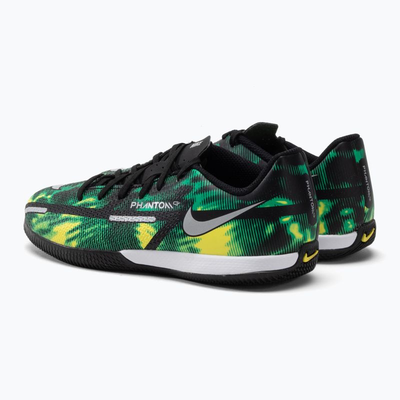 Футбольні бутси дитячі Nike Phantom GT2 Academy SW IC Jr зелені DM0749-003 3