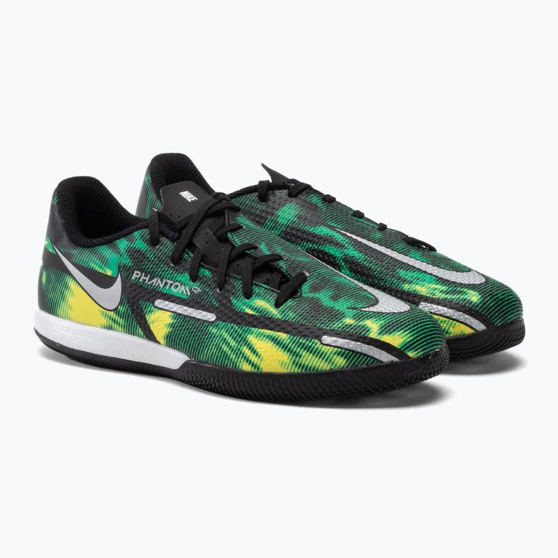 Футбольні бутси дитячі Nike Phantom GT2 Academy SW IC Jr зелені DM0749-003 5