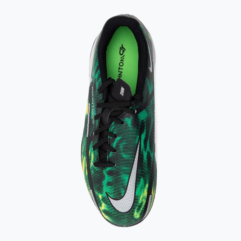 Футбольні бутси дитячі Nike Phantom GT2 Academy SW IC Jr зелені DM0749-003 6