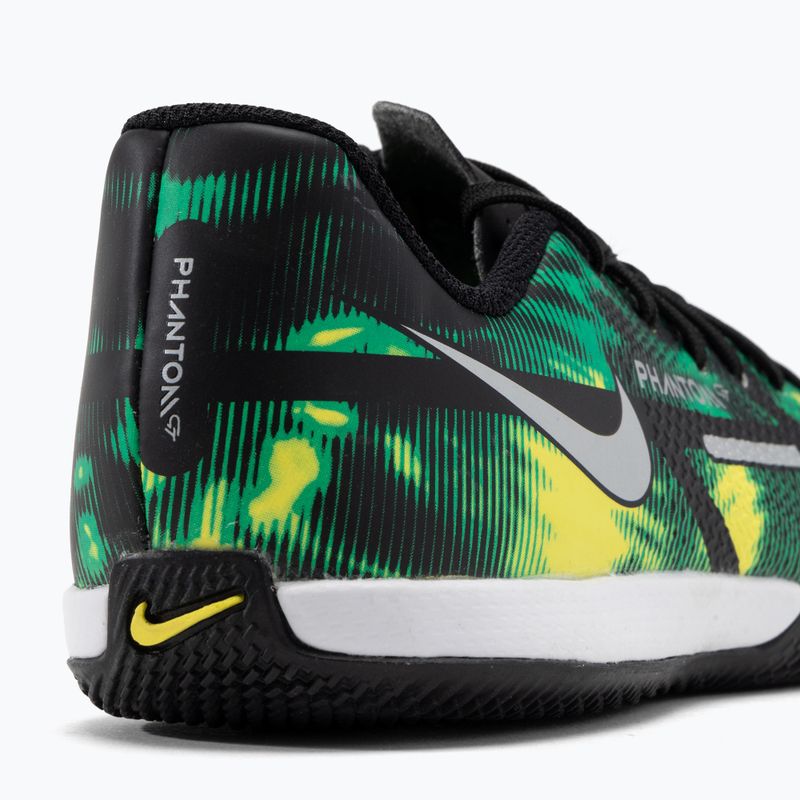 Футбольні бутси дитячі Nike Phantom GT2 Academy SW IC Jr зелені DM0749-003 8
