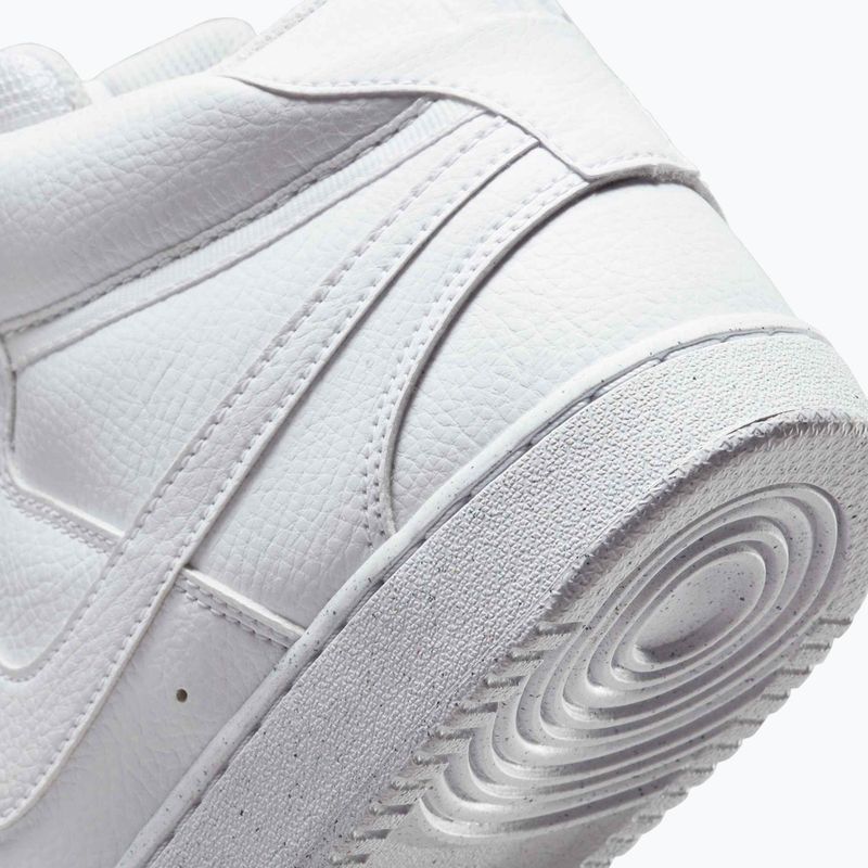 Кросівки чоловічі Nike Court Vision Mid Next Nature white/white/white 9