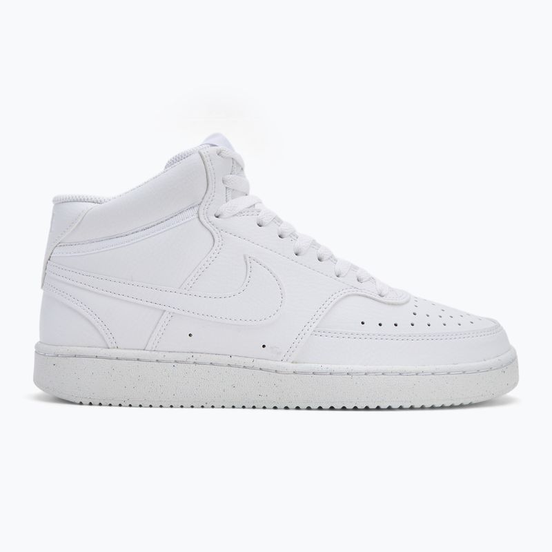 Кросівки чоловічі Nike Court Vision Mid Next Nature white/white/white 2
