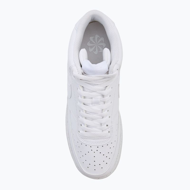 Кросівки чоловічі Nike Court Vision Mid Next Nature white/white/white 5