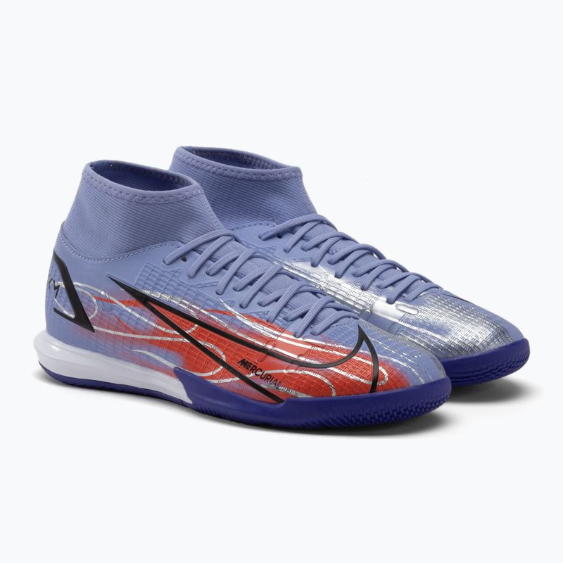 Футбольні бутси чоловічі Nike Superfly 8 Academy KM IC фіолетові DB2862-506 5
