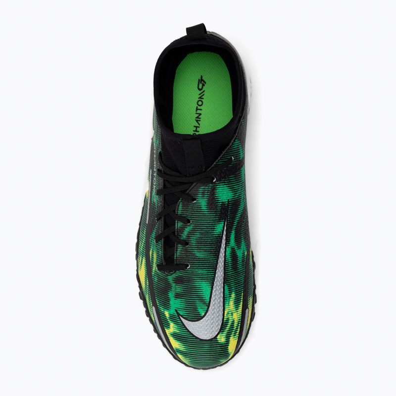 Футбольні бутси дитячі Nike Phantom GT2 Academy DF SW TF Jr чорні DM0741-003 6