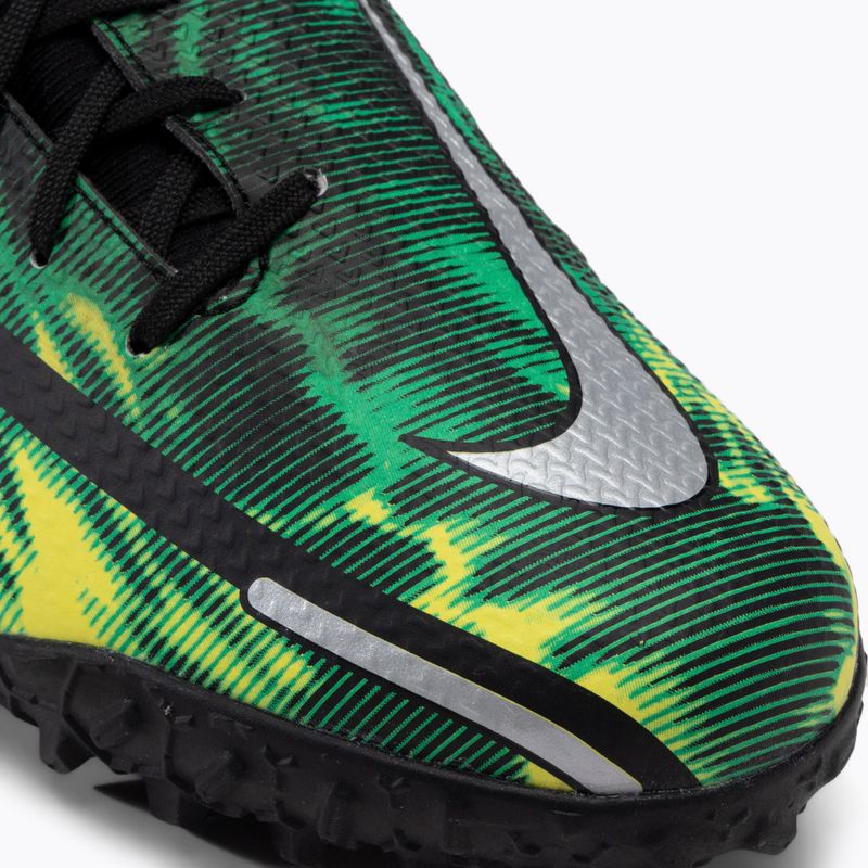 Футбольні бутси дитячі Nike Phantom GT2 Academy DF SW TF Jr чорні DM0741-003 7
