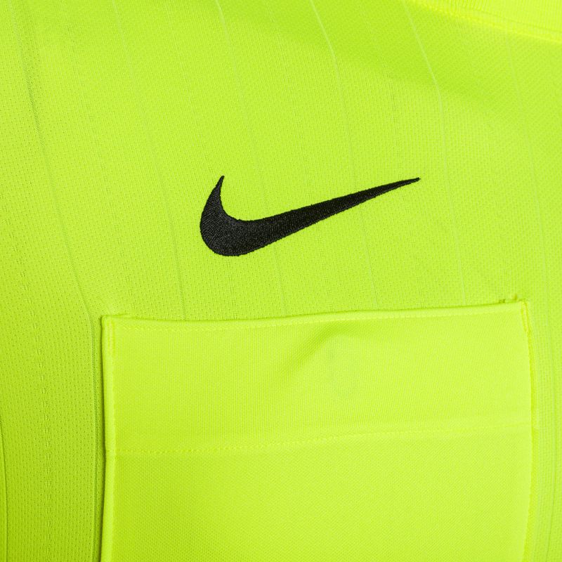 Лонгслів футбольний чоловічий Nike Dri-FIT Referee II volt/black 3