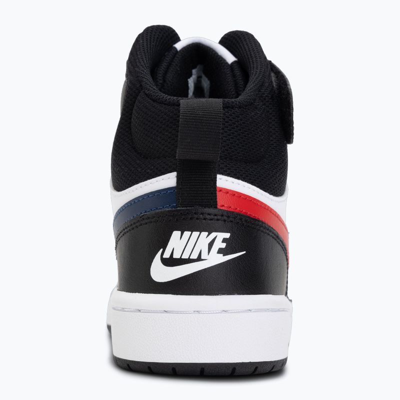 Взуття Nike Court Borough Mid 2 white/white/black/university red 6