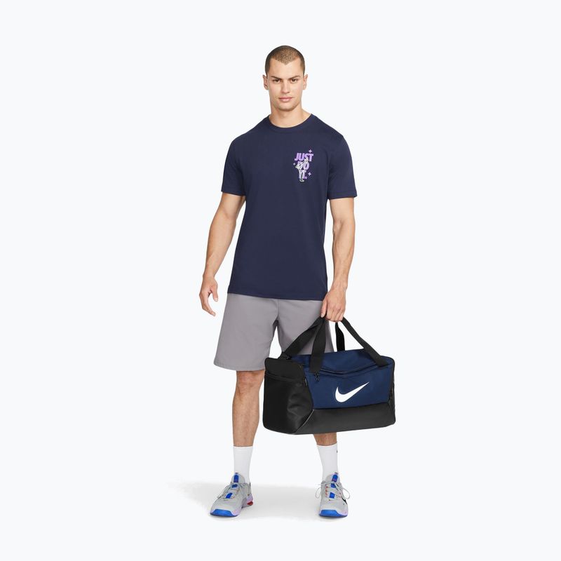 Сумка для тренувань Nike Brasilia 9.5 41 л navy/black/white 9