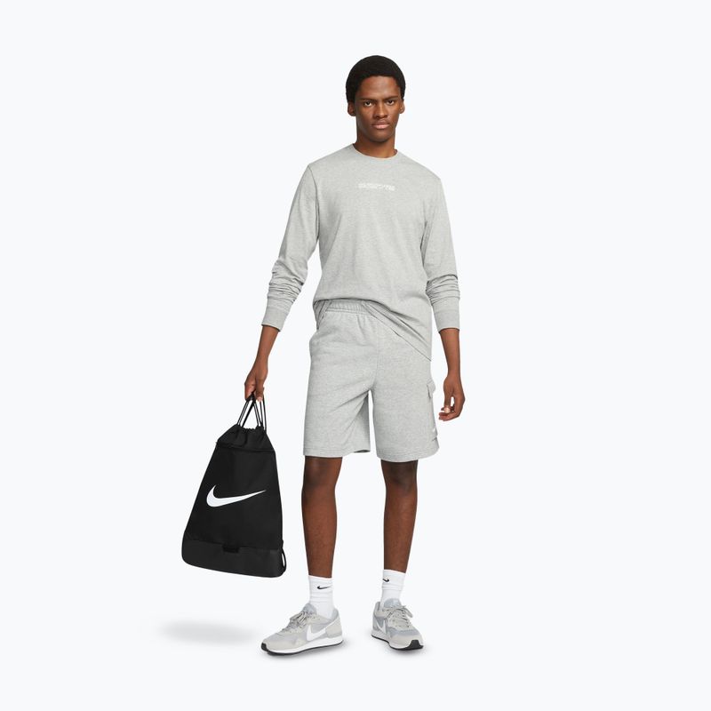 Сумка Nike Brasilia 9.5 18 л black/black/white 12