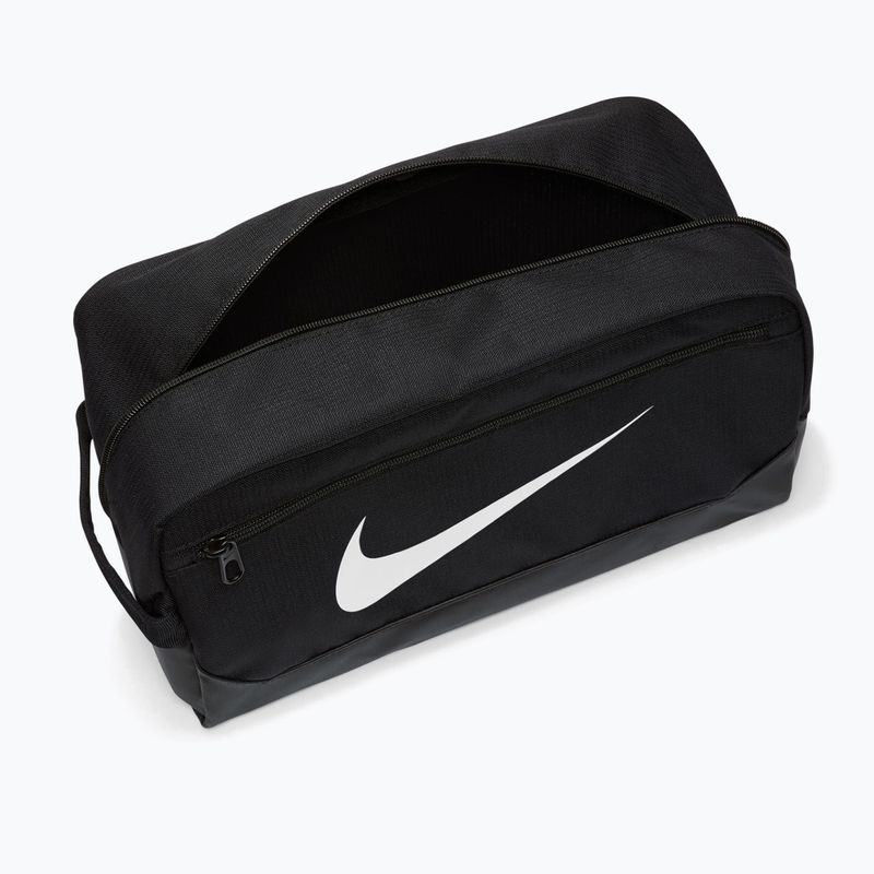 Torba treningowa męska Nike Brasilia 9.5 11 l black/black/white 4
