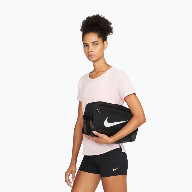 Torba treningowa męska Nike Brasilia 9.5 11 l black/black/white 6
