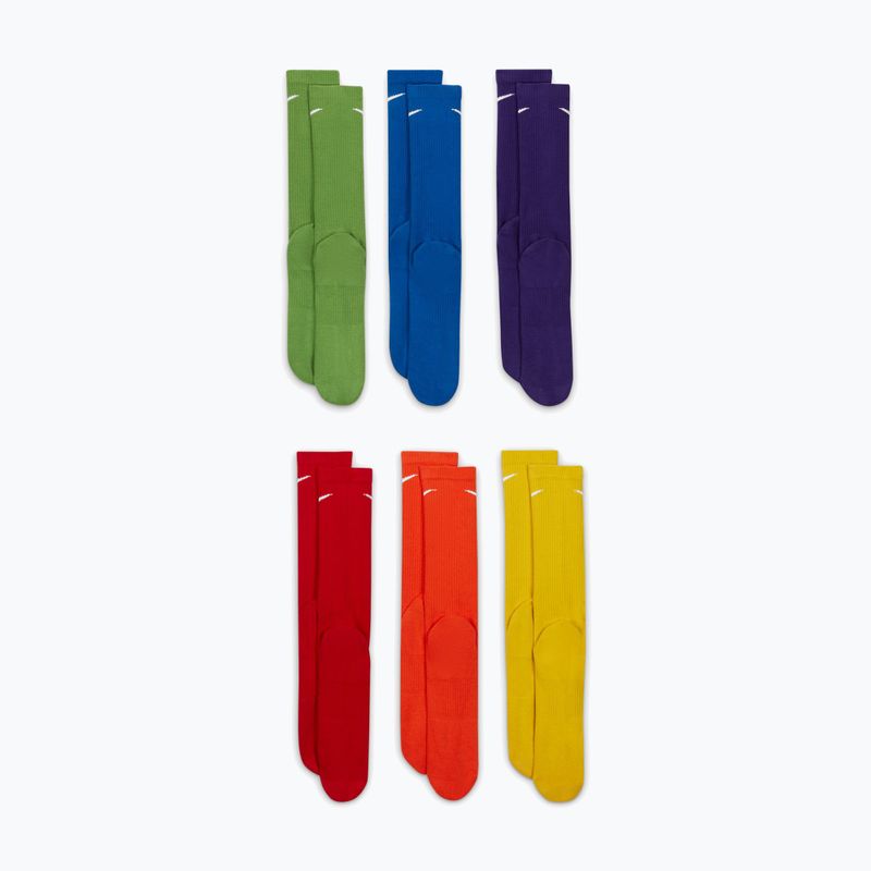 Шкарпетки чоловічі Nike Everyday Plus Cushioned Crew 6 pairs multi-color/903 2