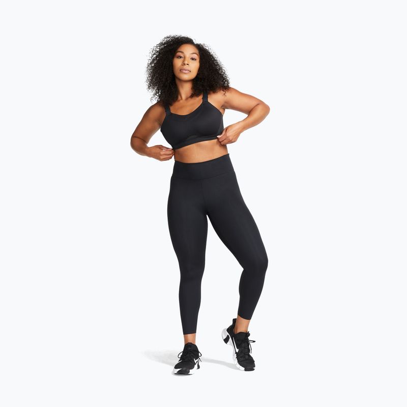 Бюстгальтер для тренувань Nike Alpha High-Support black/black/dark smoke grey/dark smoke grey 2