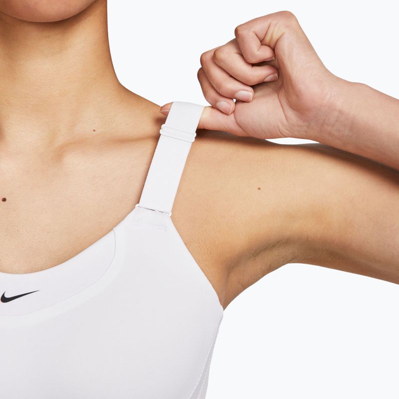 Бюстгальтер для тренувань Nike Alpha High-Support white/white/stone mauve/black 6