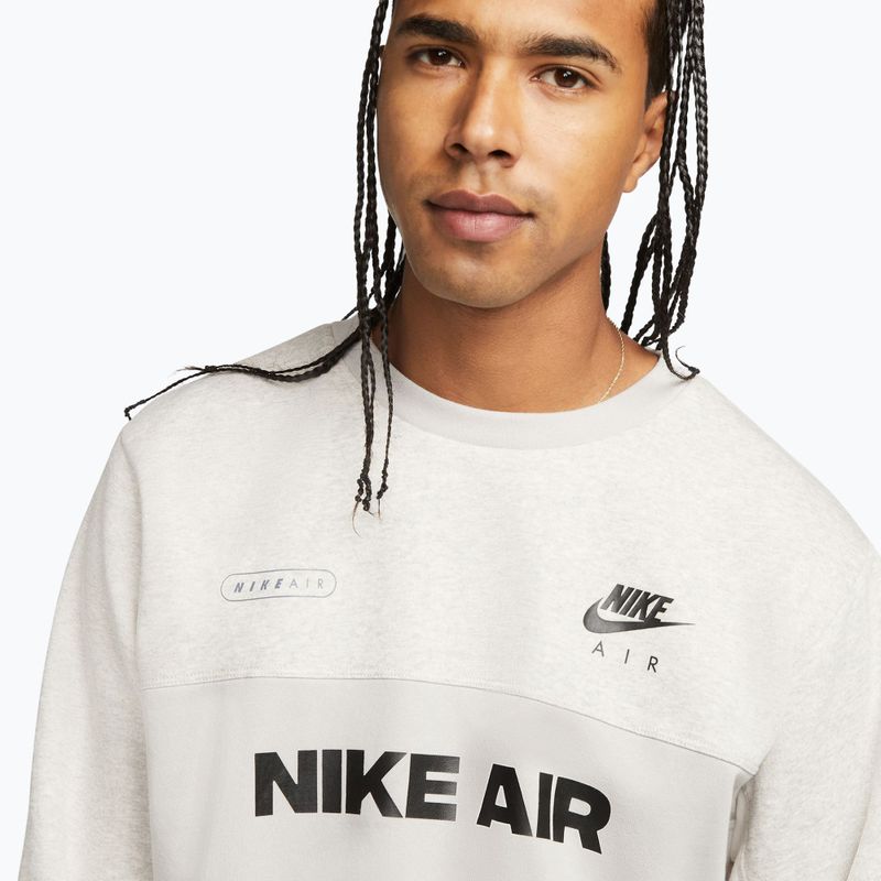 Кофта чоловіча Nike Air light iron ore/heather/phantom/black 4