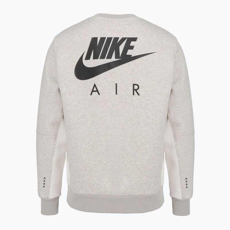 Кофта чоловіча Nike Air light iron ore/heather/phantom/black 7