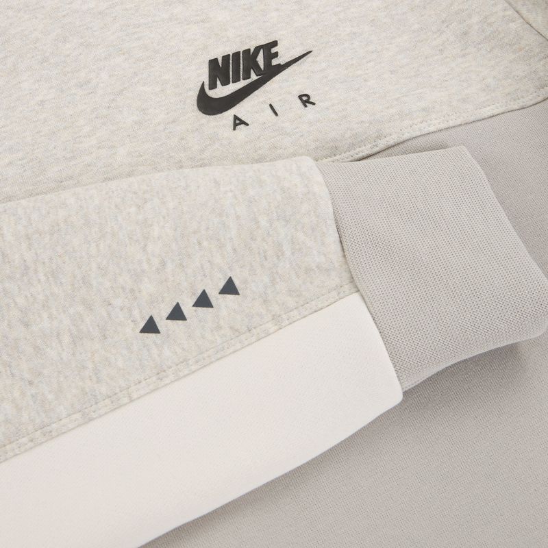 Кофта чоловіча Nike Air light iron ore/heather/phantom/black 9