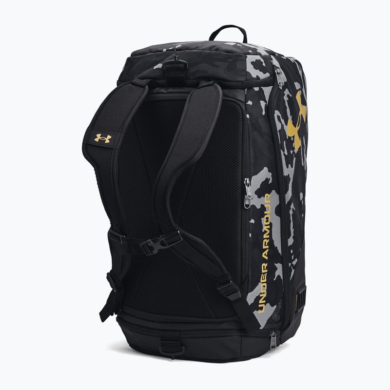 Сумка тренувальна Under Armour Contain Duo Duffle M чорно-сіра 1361226-002 2