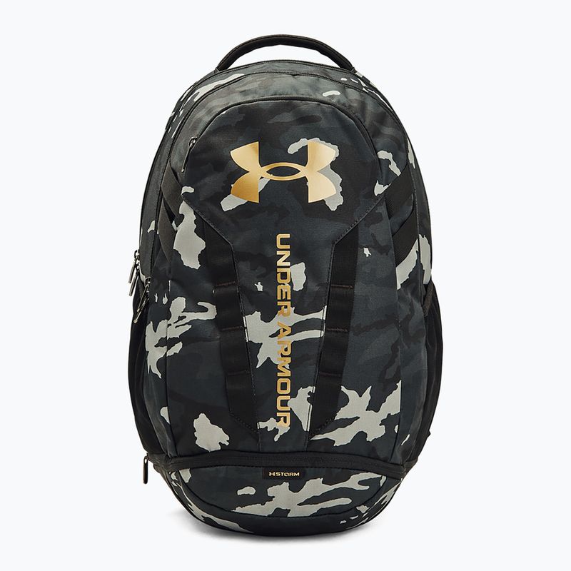 Рюкзак міський Under Armour Hustle 5.0 29 л black/black/metalic gold