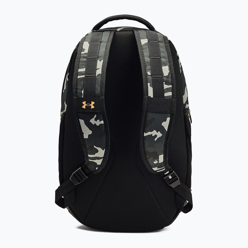 Рюкзак міський Under Armour Hustle 5.0 29 л black/black/metalic gold 3