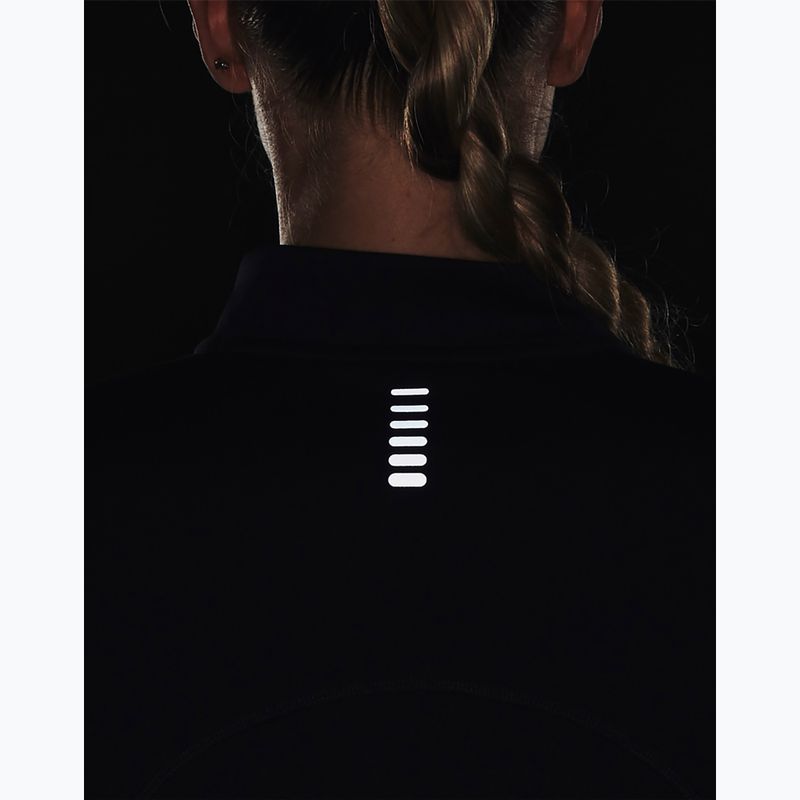 Кофта для бігу жіноча Under Armour Qualifier Run 2.0 Half Zip чорна 1365632 5
