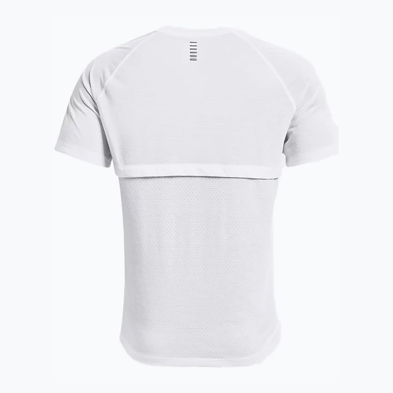 Футболка для бігу чоловіча Under Armour Streaker біла 1361469-100 6