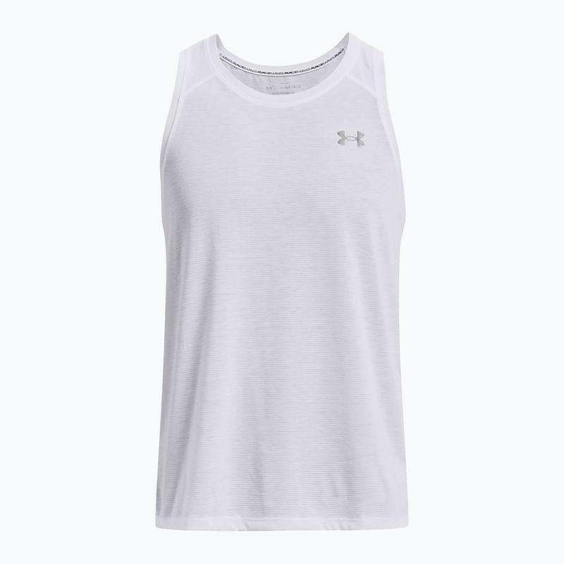 Майка для бігу чоловіча Under Armour Streaker Singlet біла 1361468-100 5