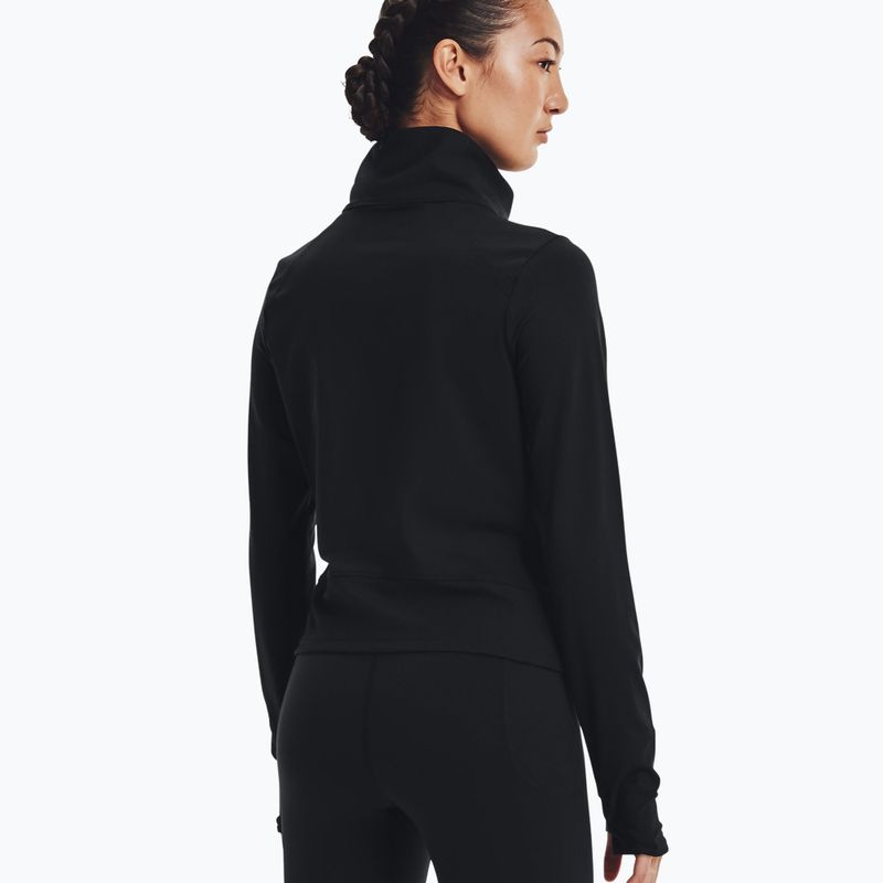 Кофта тренувальна жіноча Under Armour Meridian чорна 1365805 2