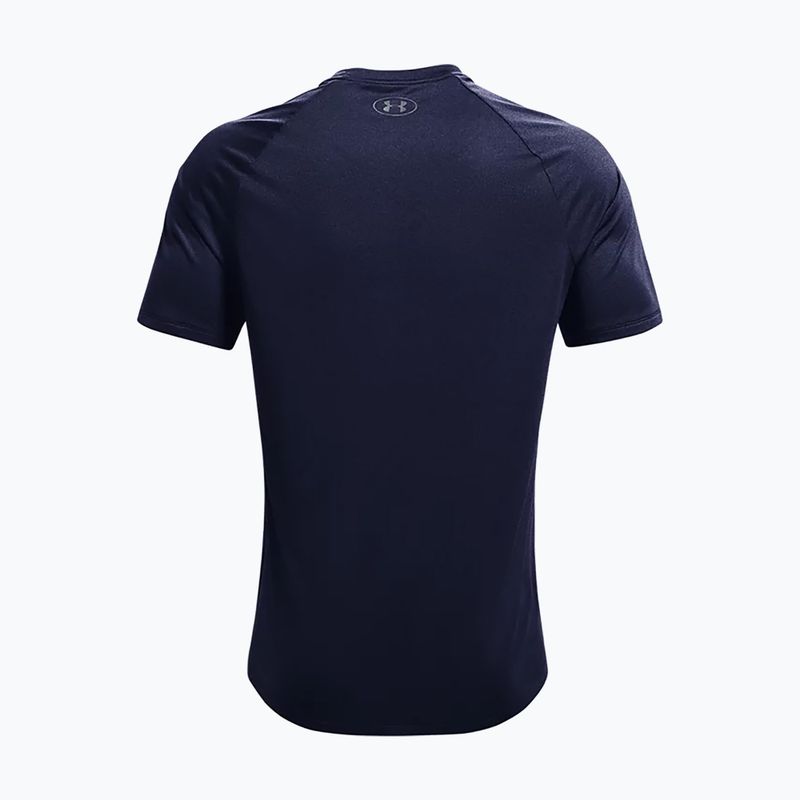 Футболка тренувальна чоловіча Under Armour UA Tech 2.0 SS Tee Novelty синя 1345317 6